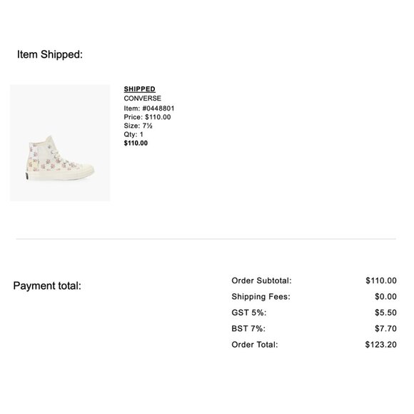 Converse High 'Patchwork Floral' Shoes - Size 7.5 - Picture 6 of 15